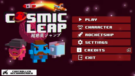Captura de Cosmic Leap