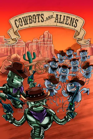 Portada de Cowbots and Aliens