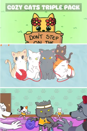 Portada de Cozy Cats Triple Pack