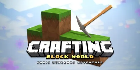 Portada de Crafting Block World: Magic Dungeons Adventure