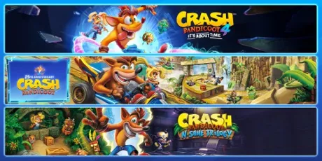 Portada de Crash Bandicoot - Lote Crashiversary