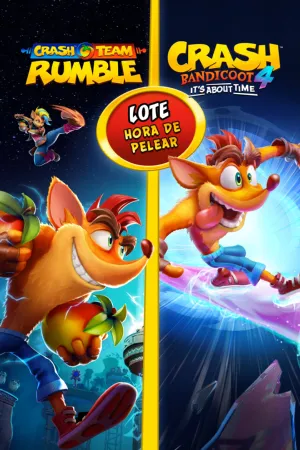 Portada de Crash Bandicoot - Lote Hora de Pelear