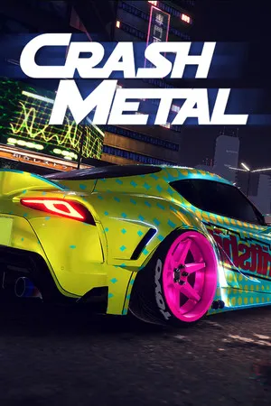 Portada de CrashMetal - Cyberpunk