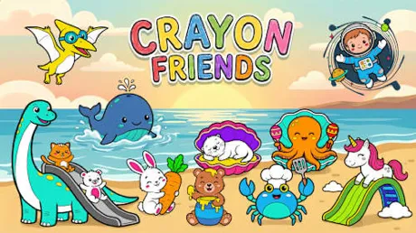 Portada de CRAYON FRIENDS