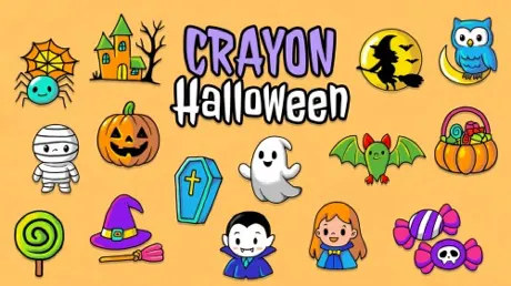 Portada de CRAYON HALLOWEEN
