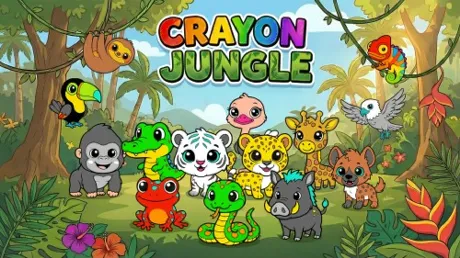 Portada de CRAYON JUNGLE