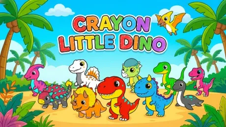 Portada de CRAYON LITTLE DINO