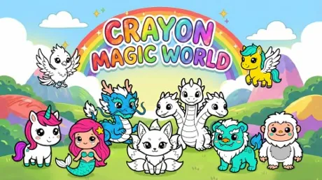 Portada de CRAYON MAGIC WORLD