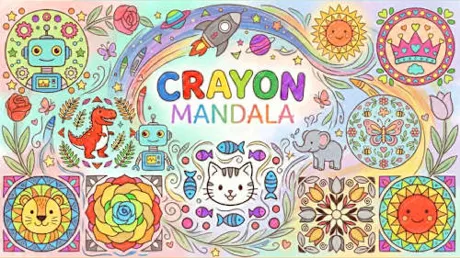 Portada de CRAYON MANDALA