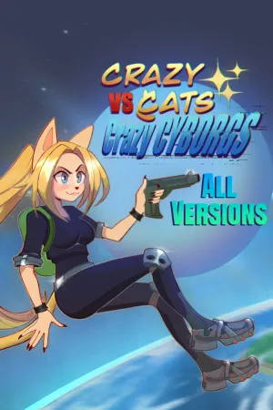 Portada de Crazy Cats vs. Crazy Cyborgs - All Versions