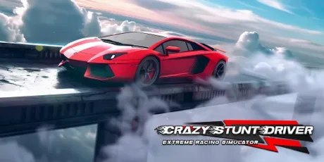 Portada de Crazy Stunt Driver: Extreme Racing Simulator