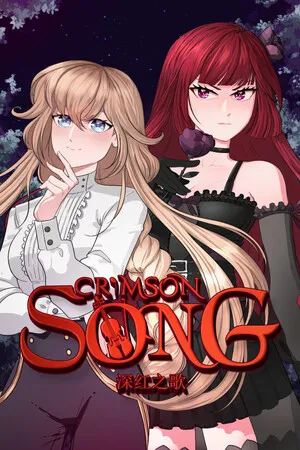 Portada de Crimson Song - Yuri Visual Novel