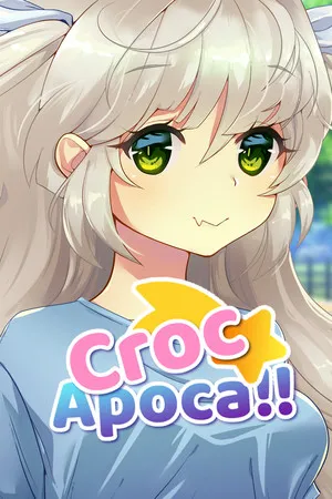 Portada de CrocApoca!! La doncella cocodrilo en el fin del mundo