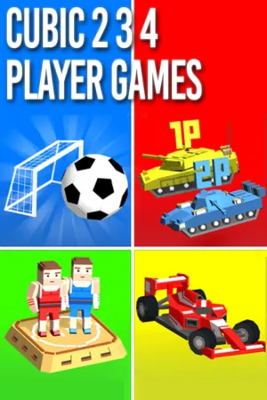 Portada de Cubic 2 3 4 Player Games