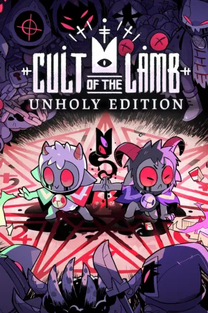 Portada de Cult of the Lamb: Unholy Edition