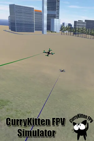 Portada de CurryKitten FPV Simulator
