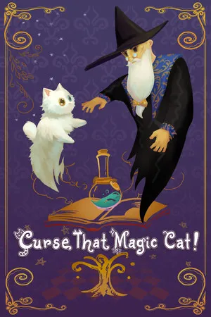 Portada de Curse That Magic Cat!