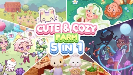 Portada de Cute & Cozy Farm 5-in-1