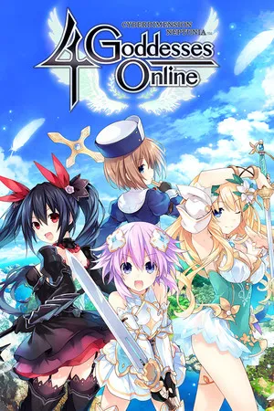 Portada de Cyberdimension Neptunia: 4 Goddesses Online