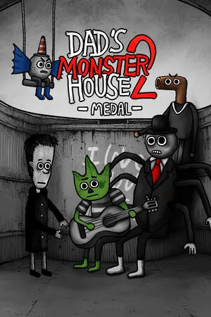 Portada de Dad's Monster House 2: MEDAL