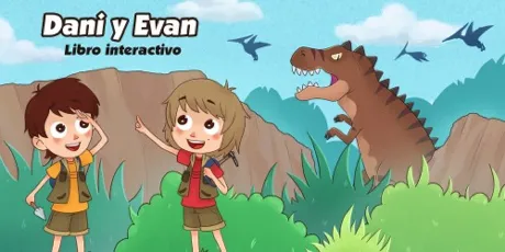 Portada de Dani y Evan: Libro interactivo