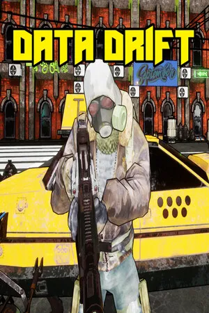 Portada de Data Drift: Cyberpunk Shooter Top Down indie action