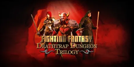 Portada de Deathtrap Dungeon Trilogy