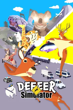 Portada de DEEEER Simulator Tu juego de ciervos cotidiano estándar