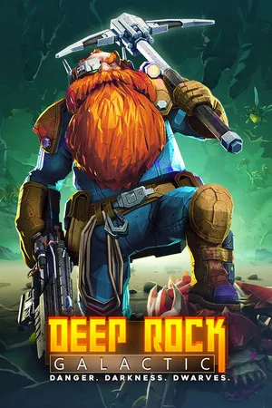 Portada de Deep Rock Galactic