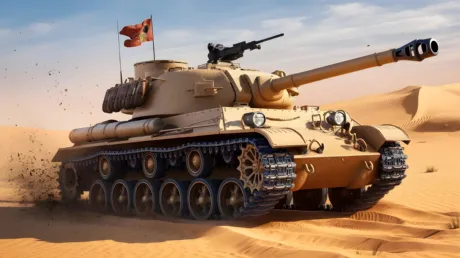 Portada de Desert Tank Chaos