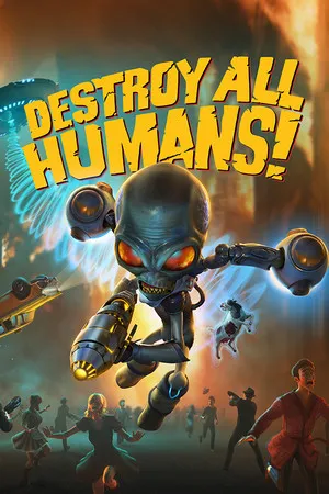 Portada de Destroy All Humans!