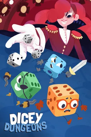 Portada de Dicey Dungeons