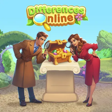 Portada de Diferencias en línea: Encontrar objetos