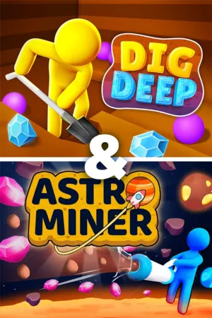 Portada de Dig Deep & Astro Miner