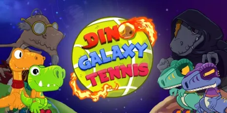 Portada de Dino Galaxy Tennis