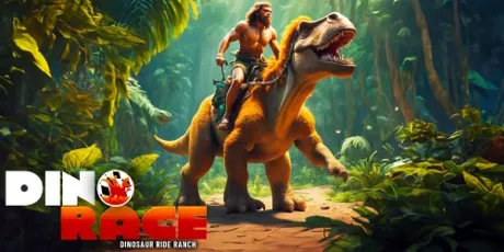 Portada de Dino Race – Dinosaur Ride Ranch