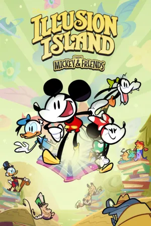 Portada de Disney Illusion Island Starring Mickey and Friends