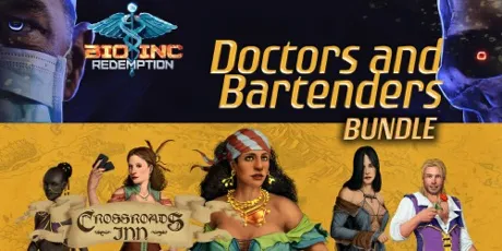 Portada de Doctors and Bartenders Bundle - Bio Inc. Redemption + Crossroads Inn