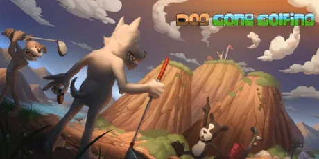 Portada de DOG GONE GOLFING