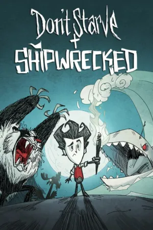 Portada de Don't Starve: Giant Edition + Shipwrecked Expansion