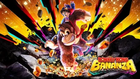 Portada de Donkey Kong Bananza