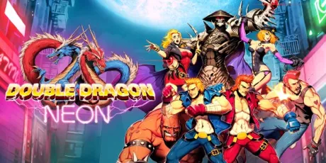 Portada de Double Dragon Neon