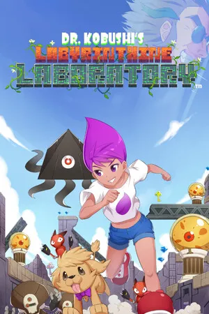 Portada de Dr. Kobushi's Labyrinthine Laboratory