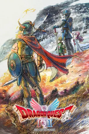 Portada de DRAGON QUEST I & II HD-2D Remake
