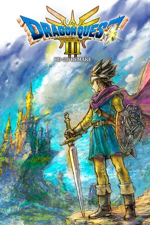 Portada de DRAGON QUEST III HD-2D Remake
