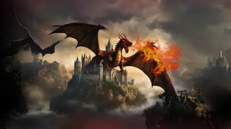 Portada de Dragon's Dungeon