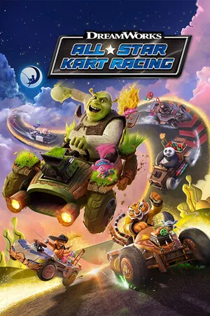 Portada de DreamWorks All-Star Kart Racing