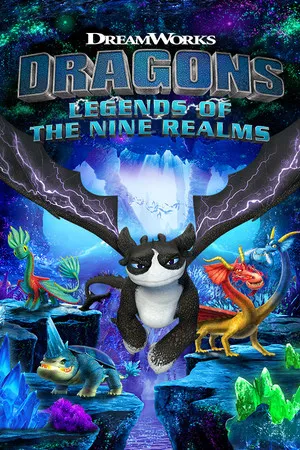 Portada de DreamWorks Dragones: Leyendas de los Nueve Reinos
