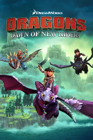 Portada de DreamWorks Dragons: Dawn of New Riders