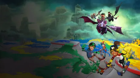 Portada de Dreamworks Dragons y Crayola Scoot